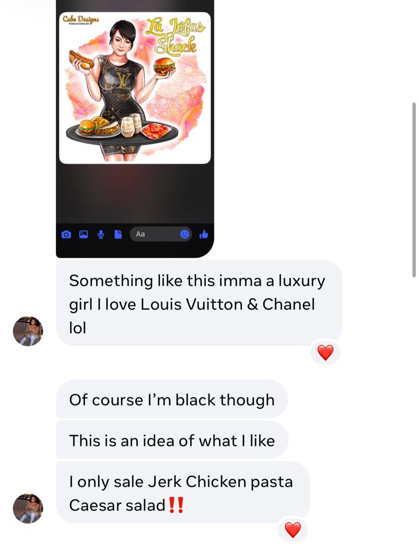 Fizzy_graphics_'s tweet image. Client brief vs the design 

How it started vs. How it’s going. 🎨
​My client wanted a logo that captured her love for luxury brands and her signature Jerk Chicken Pasta.
​Rate this transformation 1-10 👇🏾
​#LogoArt #Designer #Entrepreneur #JerkChickenPasta