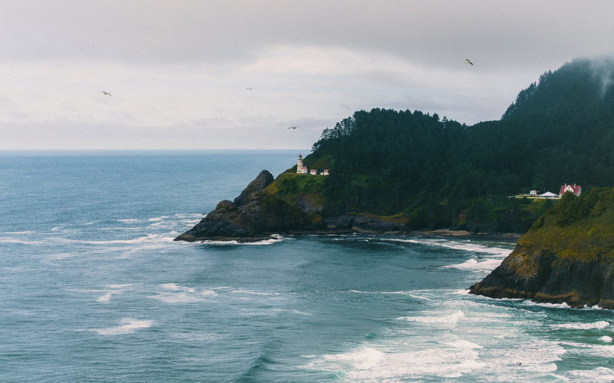 jeffmihaly's tweet image. The Lighthouses of Oregon’s Coast