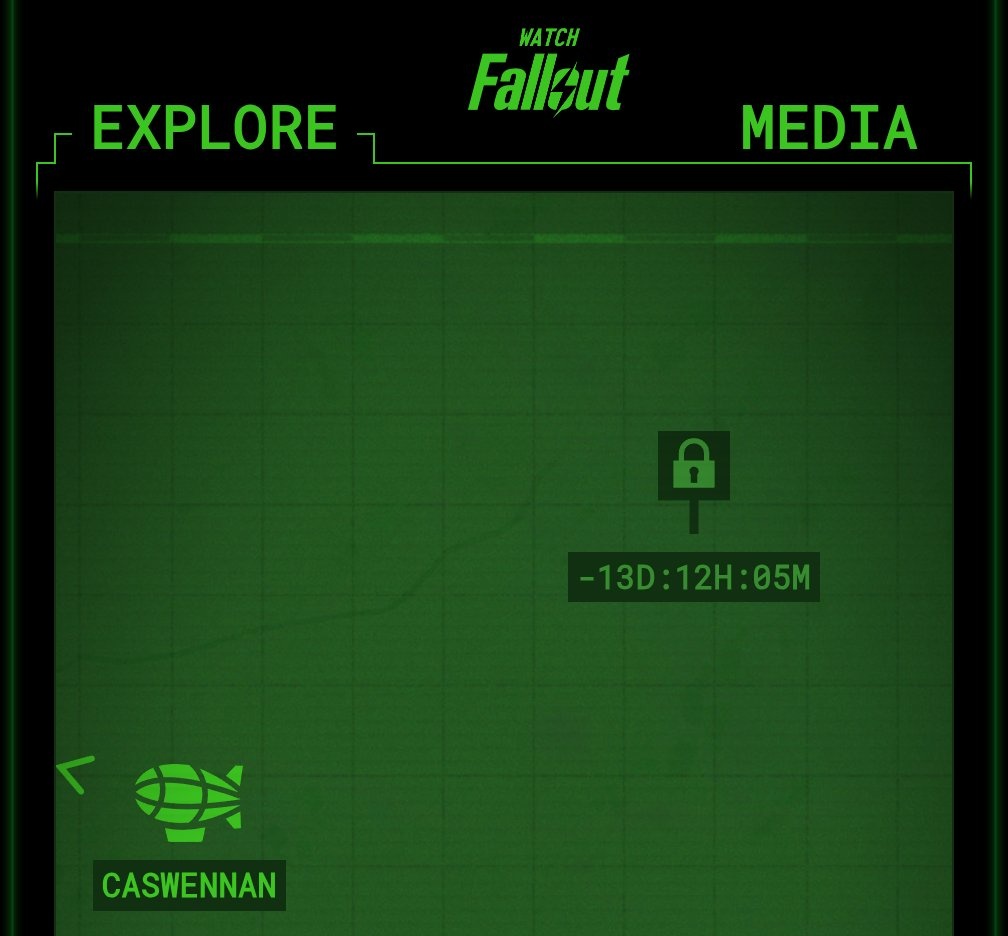 Saying this again for engagement accounts, speculative journalism, and those in the back

The Fallout on Prime countdown timer is TV show related ONLY. It is not for a Fallout 3 or NV game announcement, this has been confirmed 👏