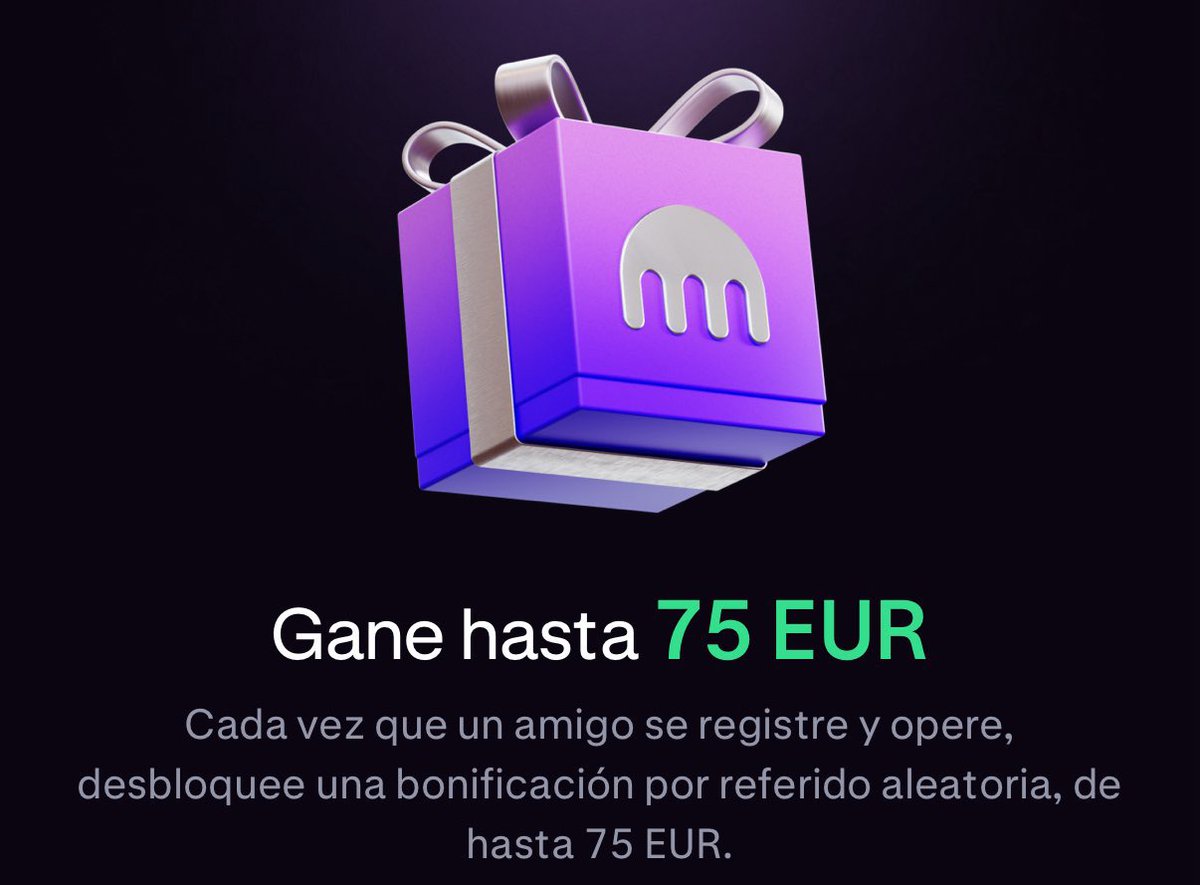 RaquelLS7's tweet image. PROMO KRAKEN💸

Gana hasta 75€ gracias a Kraken

1️⃣ Crea una cuenta

2️⃣ Deposita 250€

3️⃣ Compra 250€ en BTC

Si te interesa pídeme el código por MD 📨