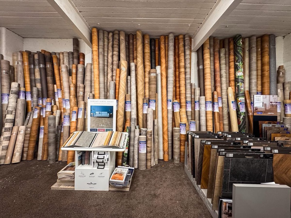 We have a fantastic range of Vinyl and LVT options to take a look at in store. Come and take a look around for yourself! 🏡
