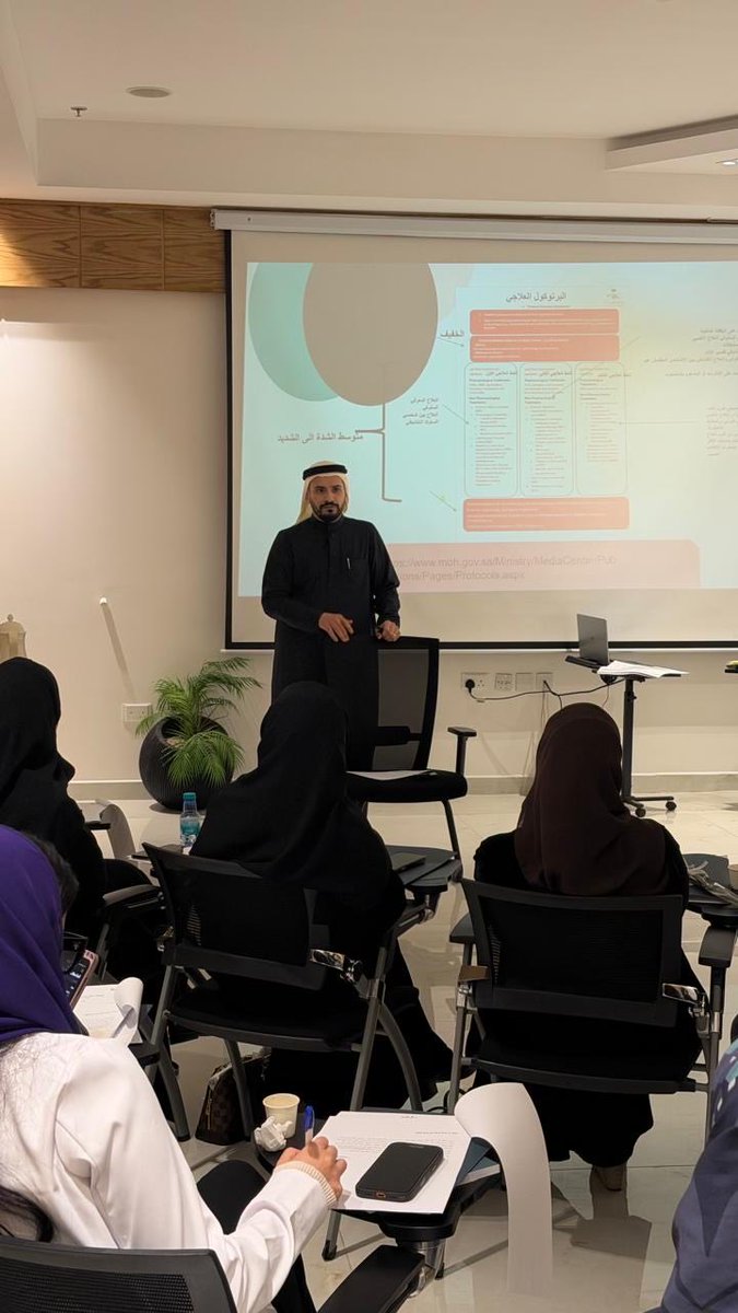 بحمد الله تم ختام دورتنا لهذا اليوم ✨
نشكر الدكتور / عاصم العقيل على عطائه وجهوده القيّمة، كما نشكر الأخصائيين الكرام على حضورهم وتشريفهم لنا.
سعدنا بوجودكم ونتطلع للقادم بإذن الله
<a href="/asemalaqeel/">د.عاصم العقيل</a>