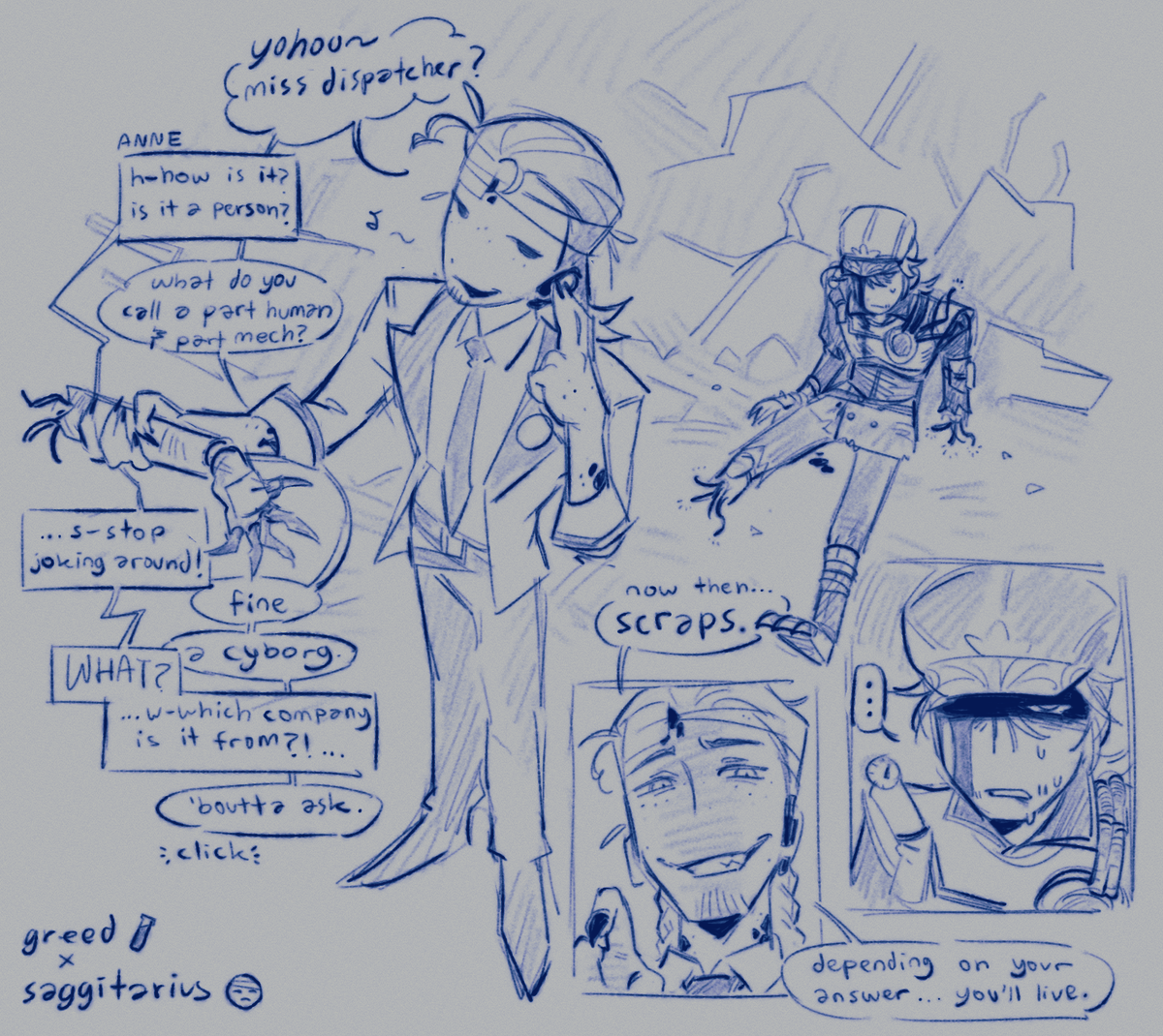 P546dfg's tweet image. 🧪🤕 robot au