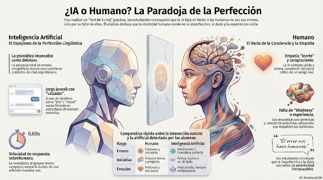 Comparto una experiencia de aula en mis clases de Filosofía de Bachillerato. En ella, mis estudiantes reflexionan sobre la IA y a la vez la usan de forma crítica y analítica iaenlasaulas.blogspot.com/2026/01/como-s…