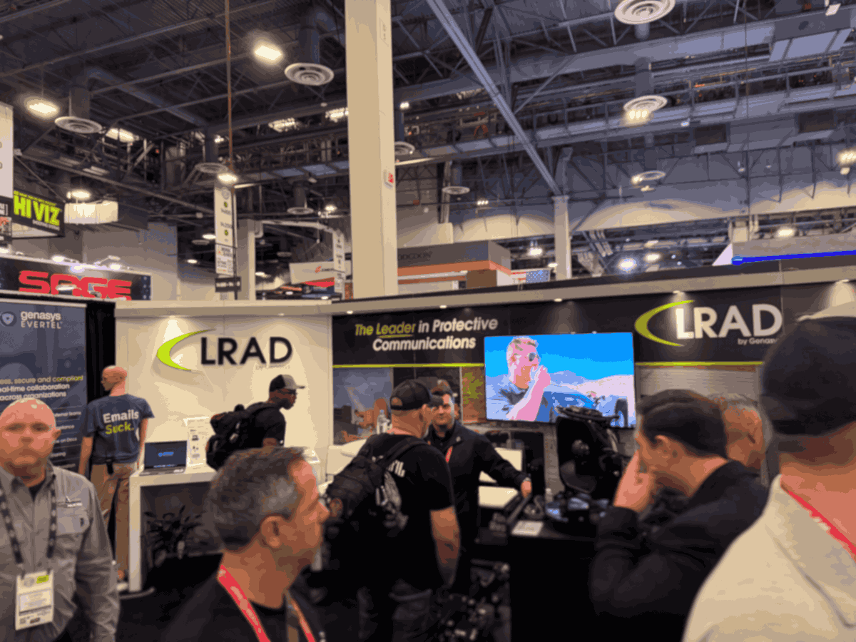 GenasysInc's tweet image. Day 2 at SHOT Show is in full swing!

Conversations today are all about how #Evertel enables real-time, secure collaboration across agencies, while #LRAD continues to stand out for its unmatched clarity, range, and ability to deliver unmistakable instructions when it matters
