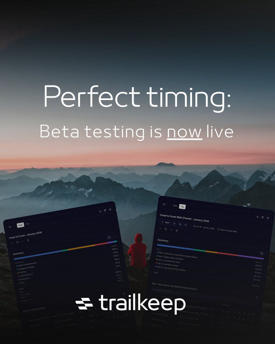 Trailkeep tweet media