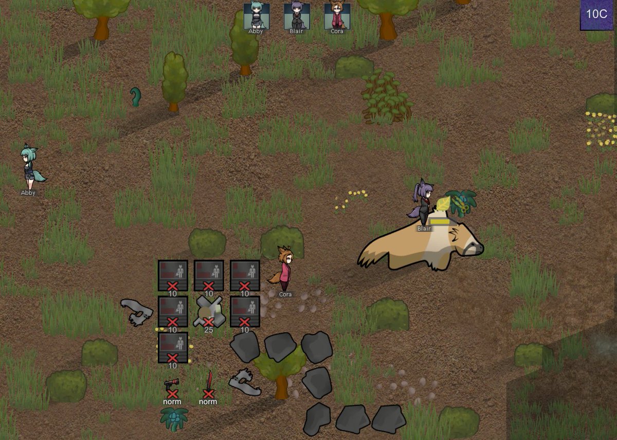 cctwuk's tweet photo. ⚠️ SIGNAL LOST

The High Council sent Abby, Blair, and Cora to secure a new world for the Wolfein Pack.

But the comms went dead. The drop pods are down. The mission has changed from "Colonize" to "Survive."

The Rim is unforgiving. Let the hunt begin. 🐺🌲

#RimWorld #Wolfein https://t.co/yVQduVcAyD