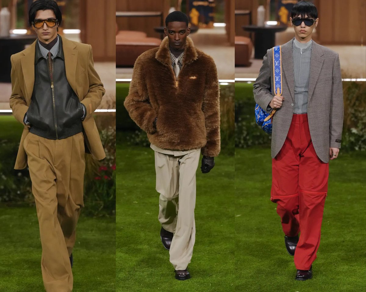 ComplexStyle's tweet image. A closer look at Louis Vuitton Men's FW26