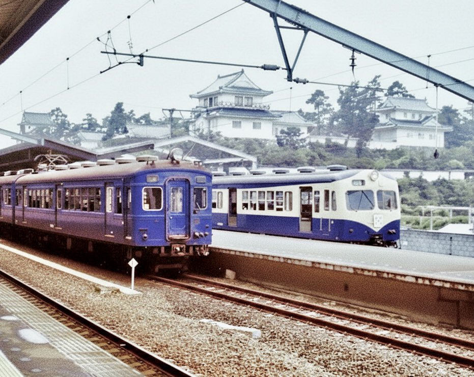 福塩線は鉄道ピクトリアル誌の表紙見た新幹線の青を纏った戦前形電車の