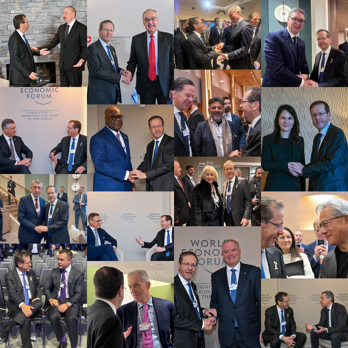 Productive meetings and discussions with world leaders today at #WEF26 in Davos, including:

🇦🇿 @PresidentAz Aliyev of Azerbaijan
🇨🇭 President <a href="/ParmelinG/">Guy Parmelin</a> of Switzerland
🇫🇮 President <a href="/alexstubb/">Alexander Stubb</a> of Finland
🇨🇩 <a href="/Presidence_RDC/">Présidence RDC 🇨🇩</a> Tshisekedi of DR Congo
🇪🇨 <a href="/Presidencia_Ec/">Presidencia Ecuador 🇪🇨</a> Noboa of