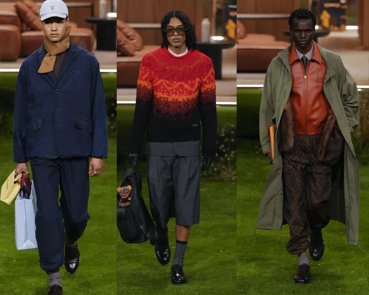 ComplexStyle's tweet image. A closer look at Louis Vuitton Men's FW26