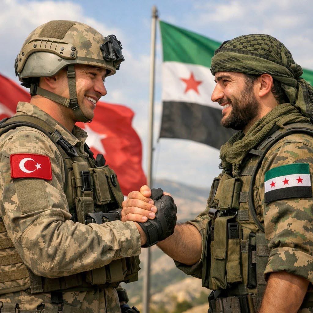 🇹🇷🇸🇾☝🏻🤟🏻