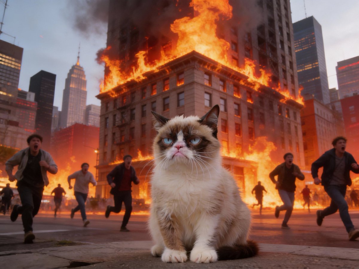 Amazing progress ya’ll.   We’ve talked about many things including voting in the community, socials, DEX screener, how to handle potentially being the number one revenue stream for $GrumpyCat, and becoming a $1B meme coin.  
And none of this is far fetched. 
Join the TG pinned