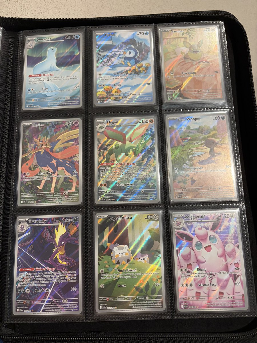 Finished my first ever master set for Phantasmal Flames! 🔥 Absolutely love how the custom binder turned out!
