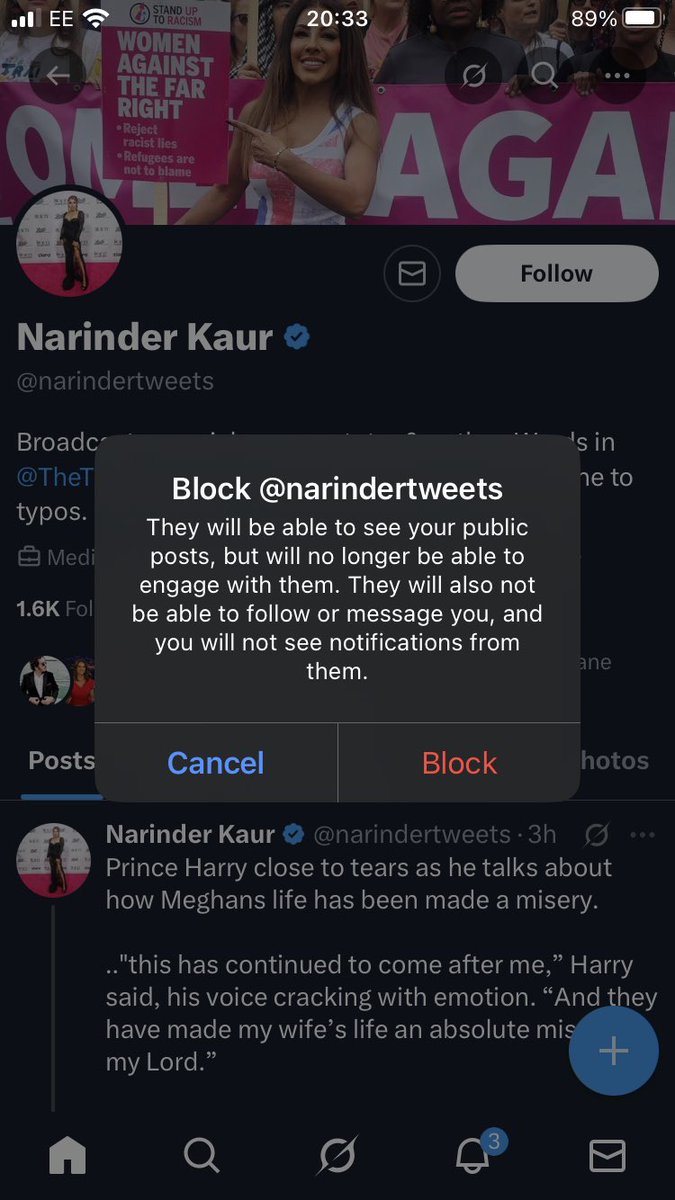 Just block this grifter . If everyone blocked her that can’t stand her the algorithms would significantly reduce her reach , and thus her revenue .