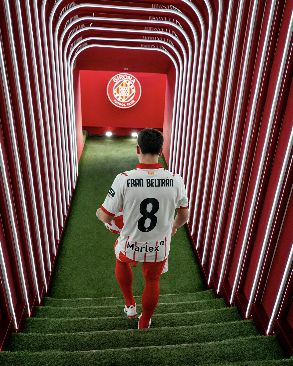 franbeltran__'s tweet image. Feliz de estar aquí.
Endavant @GironaFC! ❤️🤍