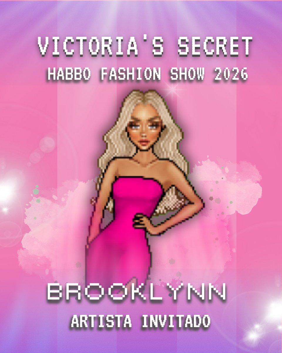 💞 El Victoria's Secret Fashion Show 2026 💞
 No te puedes perder este espectacular Evento!💟🪽🦋

✨¡TENDREMOS INVITADOS DE LUJO! 💞🪽

Horarios:
🇨🇴 08:00 PM /🇻🇪 09:00 PM
🇲🇽 07:00 PM /🇦🇷 10:00 PM
🇪🇸 02:00 AM 

En vivo por: @RadioBoomEs
Owner: Patronsita

#VSHabbo #LorenzEvents