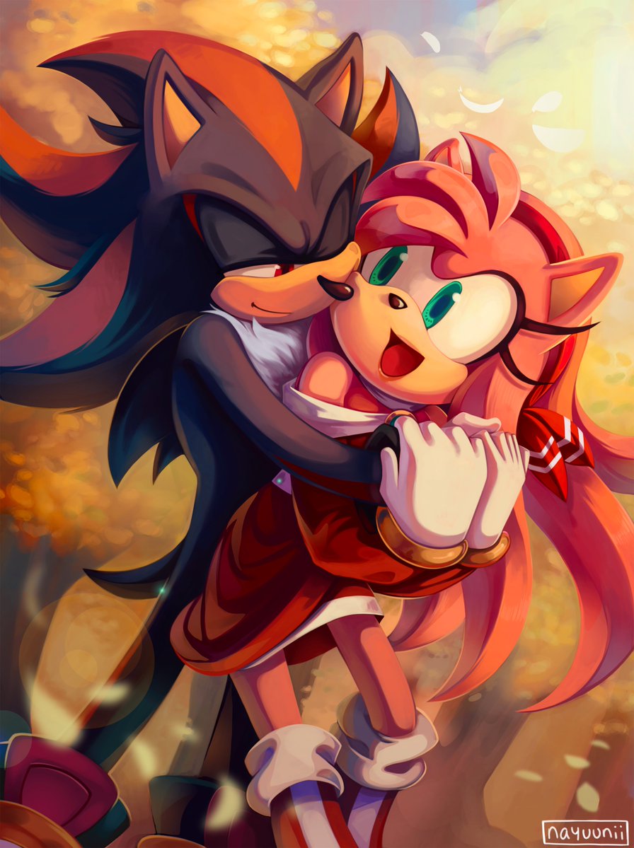 nayuunii's tweet image. Shadamy 🖤🩷