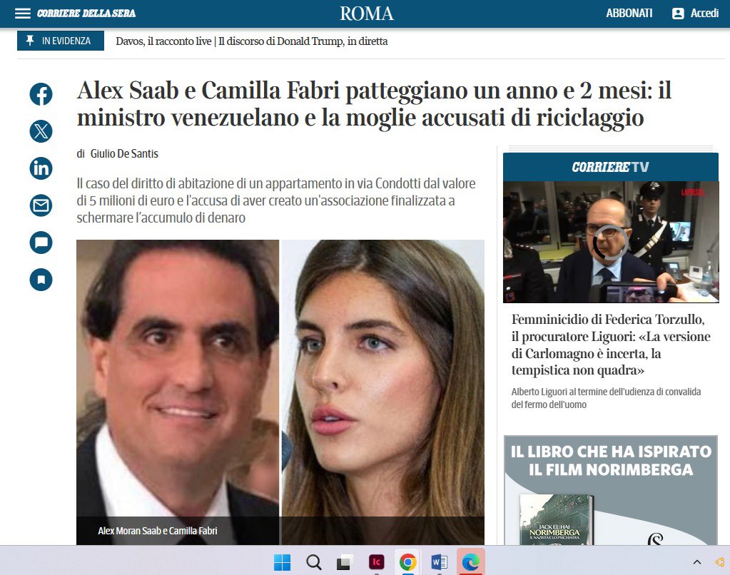 VickyDavilaH's tweet image. No sea mentiroso @AlexNSaab  usted y su pareja hicieron un acuerdo con la justicia italiana. Los dos son un par de bandidos, lavadores y criminales. Están condenados. 

Nicolás Maduro lo está esperando en EEUU  y el presidente Trump le tiene guardado su uniforme naranja. Ya Delcy…