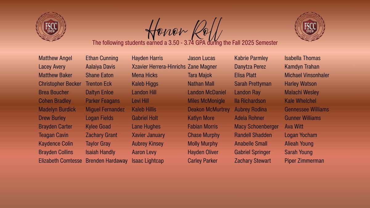 Fort Scott Community College tweet media