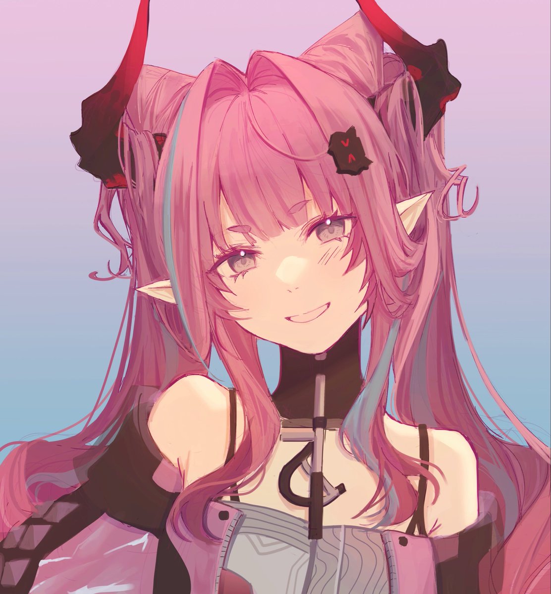 qian_ko's tweet photo. Yvonne 💖 #ArknightsEndfield #Arknights #明日方舟 #digitalart #illustration https://t.co/6fT6682mYe