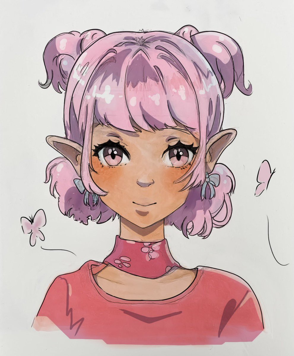 Mixed media: digital and copic ☺️