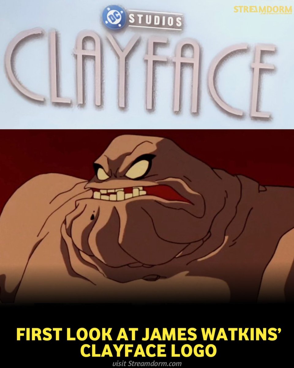 First look at James Watkins’ Clayface logo