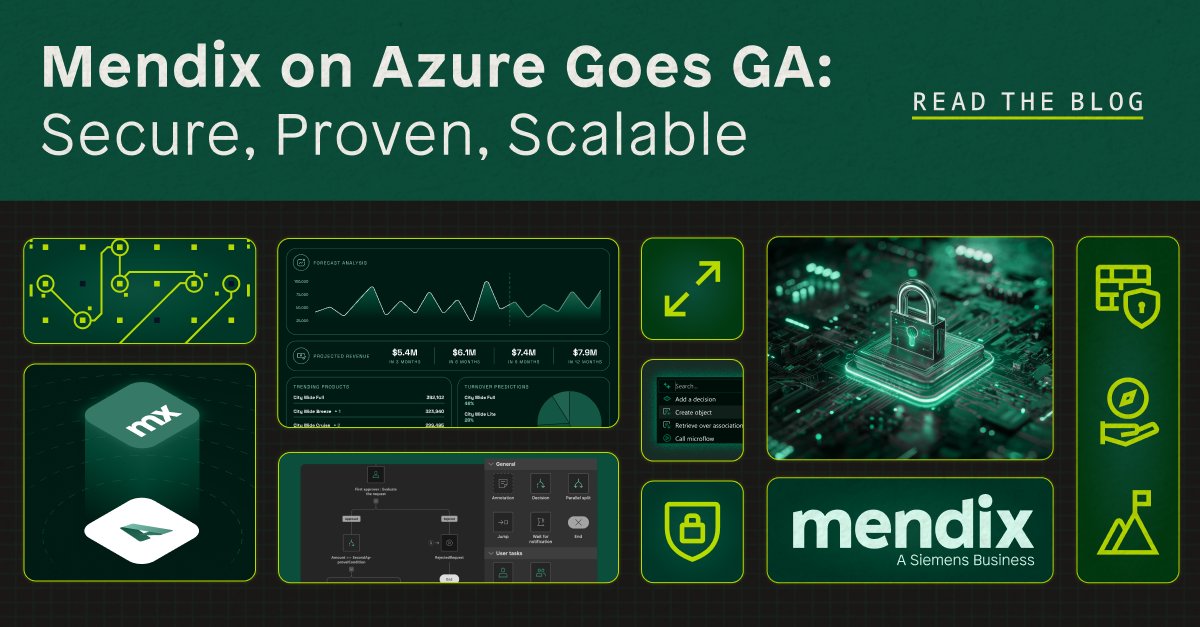 Mendix - Build excellent apps tweet media