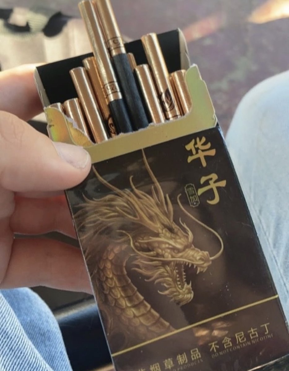 CigsMake's tweet image. You smoke these and you’ll be speaking mandarin in no time
