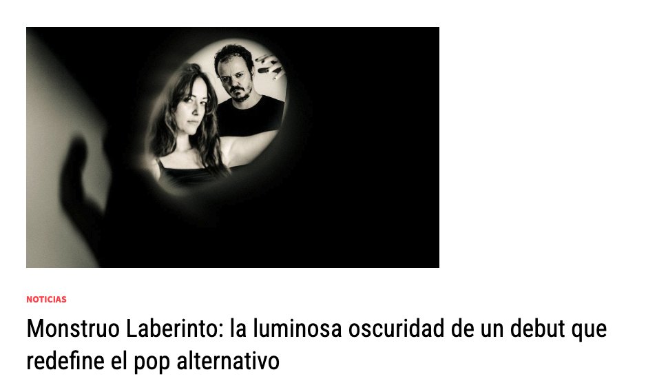 Monstruo Laberinto: la luminosa oscuridad de un debut que redefine el pop alternativo
<a href="/MonstruoLab/">Monstruo Laberinto</a>
hipsteriancircus.es/2026/01/21/mon…