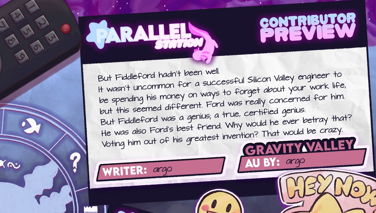Gravity Falls Zine: Parallel Station OUT NOW! tweet media