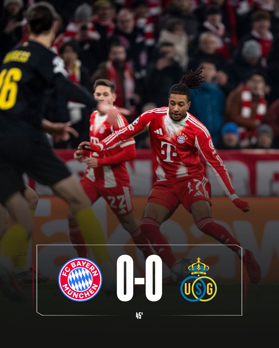 🔔 𝐇𝐀𝐋𝐅-𝐓𝐈𝐌𝐄  

Goalless at the break. 👀