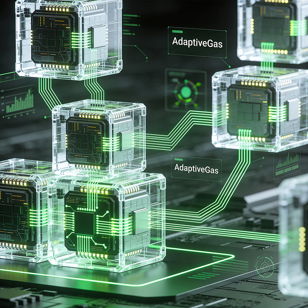NanchNet's tweet image. Traditional gas models treat all transactions the same, but Adaptive Gas on NANCH adjusts execution costs based on context, behavior, and network conditions. By factoring in reputation, transaction patterns, and real-time congestion, Adaptive Gas incentivizes meaningful…