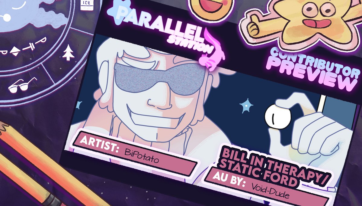 Gravity Falls Zine: Parallel Station OUT NOW! tweet media