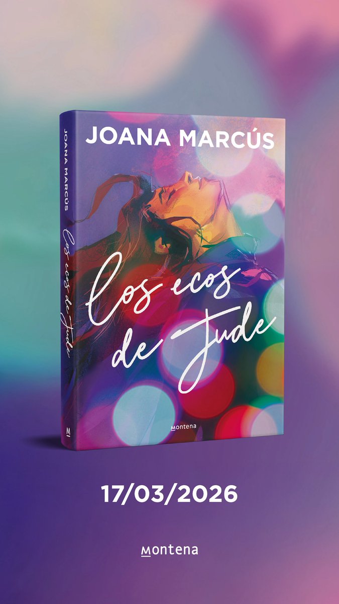 El 17 de marzo  “Los ecos de Jude”, la nueva novela de <a href="/joanamarcusx/">Joana Marcús🍂</a>, os espera en vuestra librería favorita. 
La preventa ya está activa.  
Avisadas quedáis: 
penguinlibros.com/es/libros-roma…