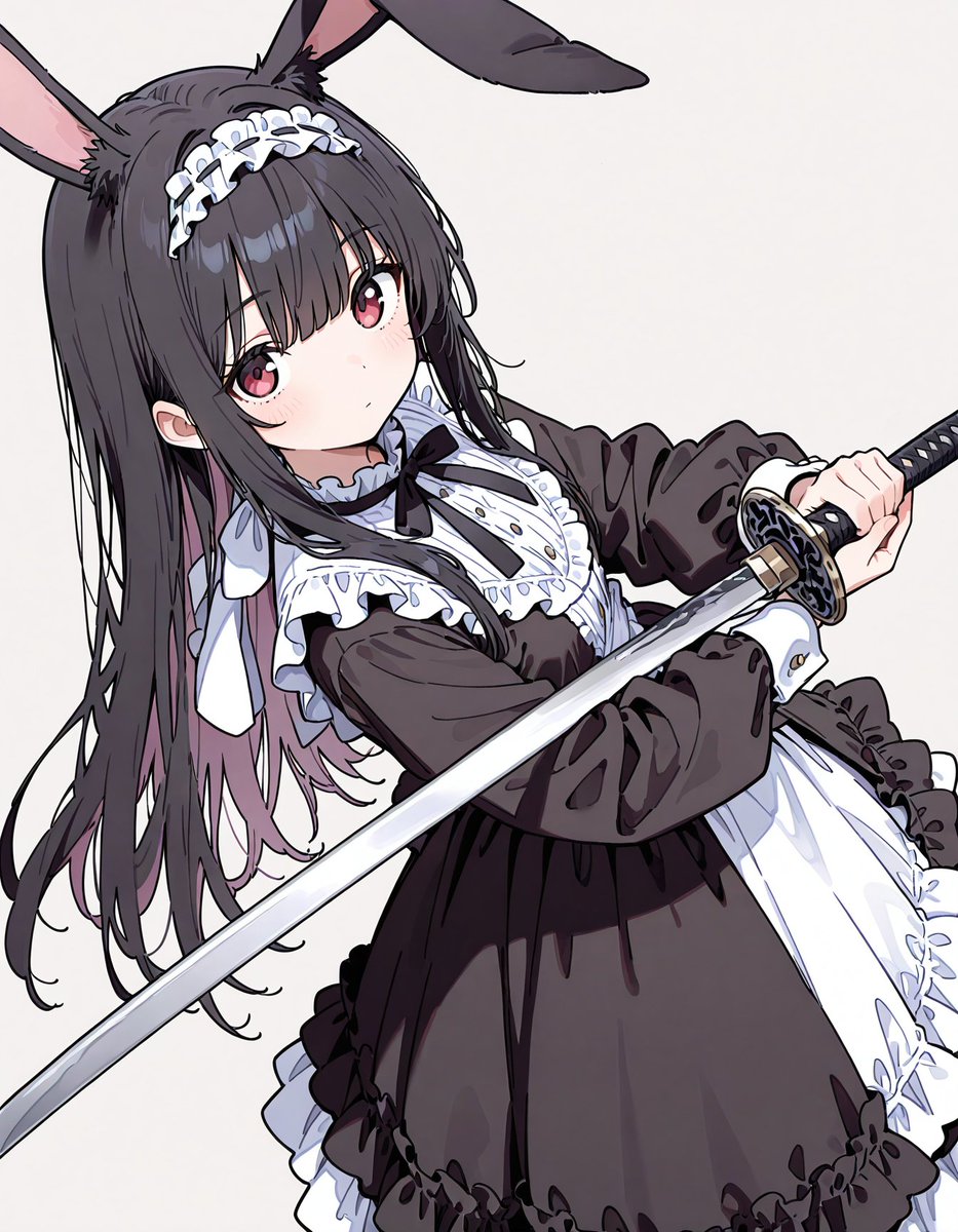 おはようございます🐰 今日もよろしくお願いします🐰🐇 #AIイラスト #AIart