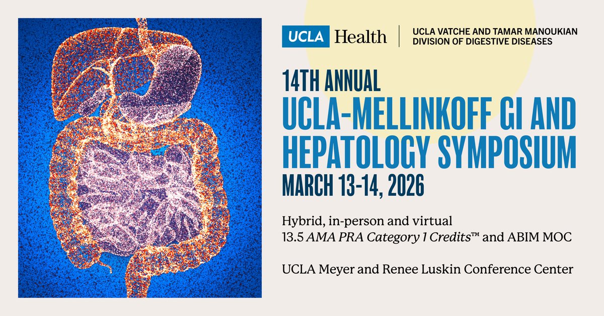 UCLA Gastroenterology and Hepatology tweet media