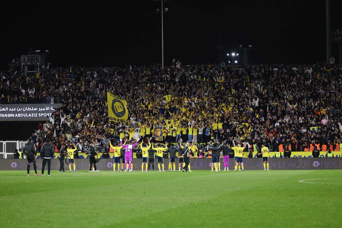 AlNassrFC's tweet image. الله يديم الفرح .. الله يديم #النصر 💛