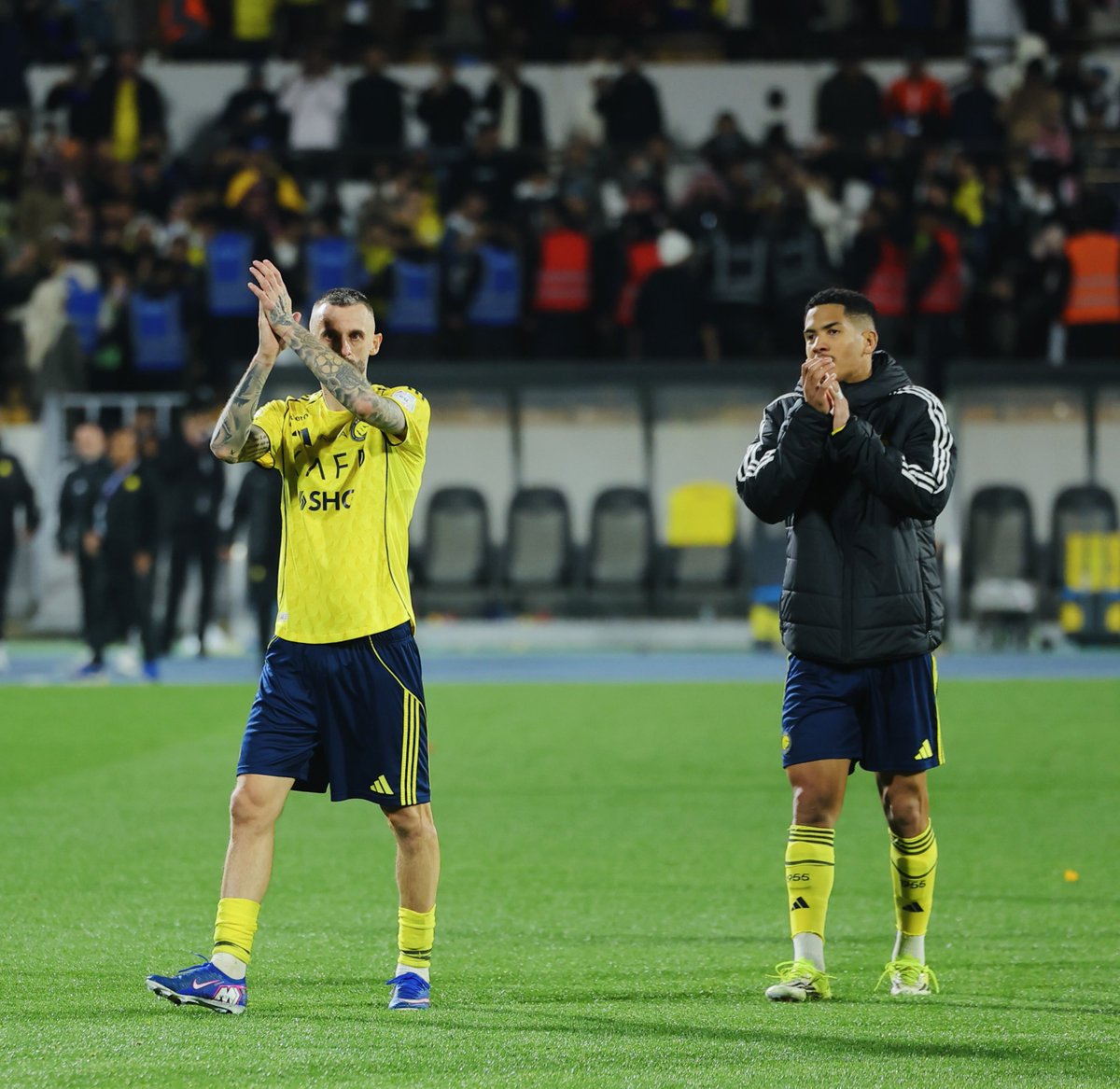 AlNassrFC's tweet image. الله يديم الفرح .. الله يديم #النصر 💛