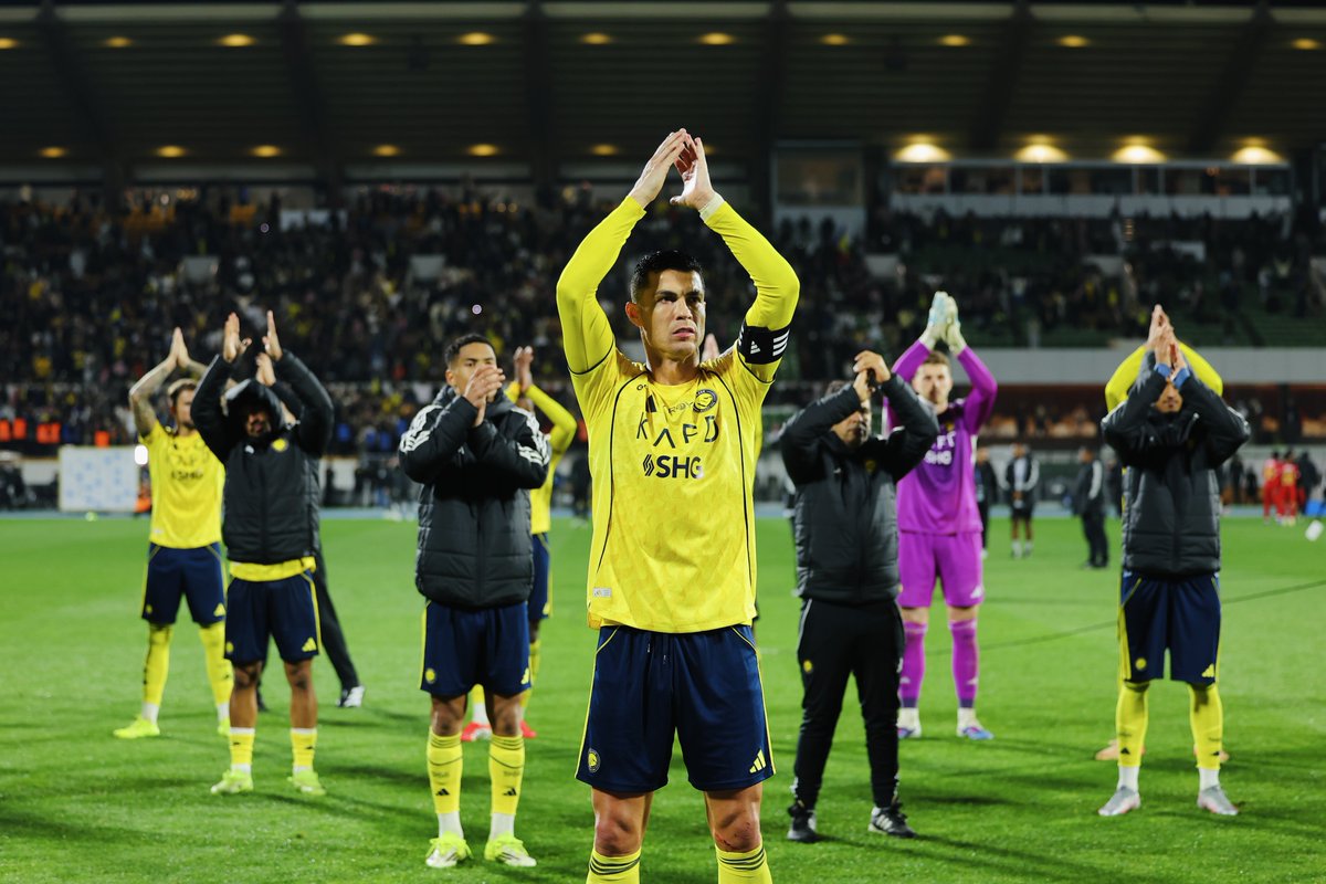 AlNassrFC's tweet image. الله يديم الفرح .. الله يديم #النصر 💛