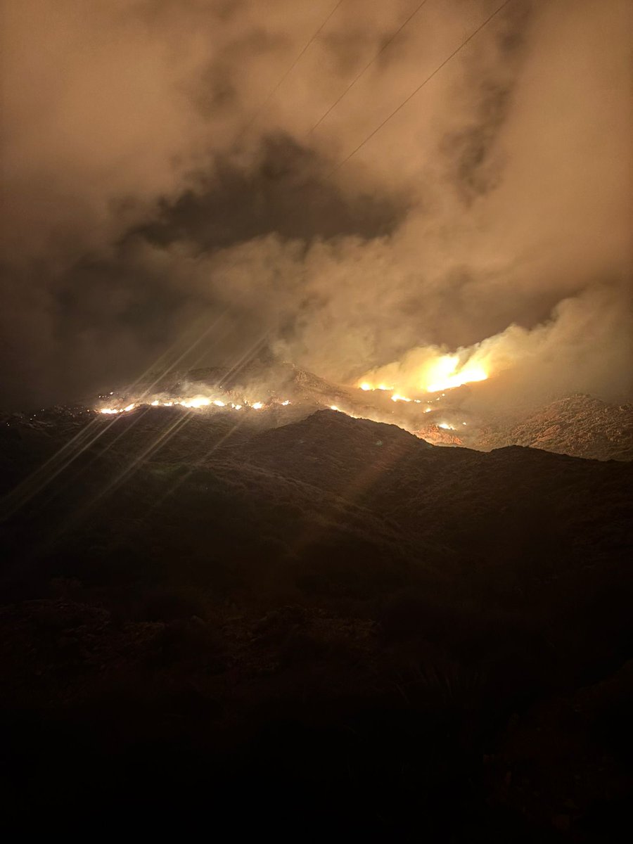 🗓️ 21/01/2026      🕗 20.30 h.

🔴 ACTIVO | Incendio en #Níjar, #Almería 
#IFNíjar, en paraje Cerro del Cinto.

MEDIOS:
👩‍🚒 3 grupos de bomberos forestales, 1 técnico de operaciones, 1 agente de medio ambiente
🚒 2 autobombas