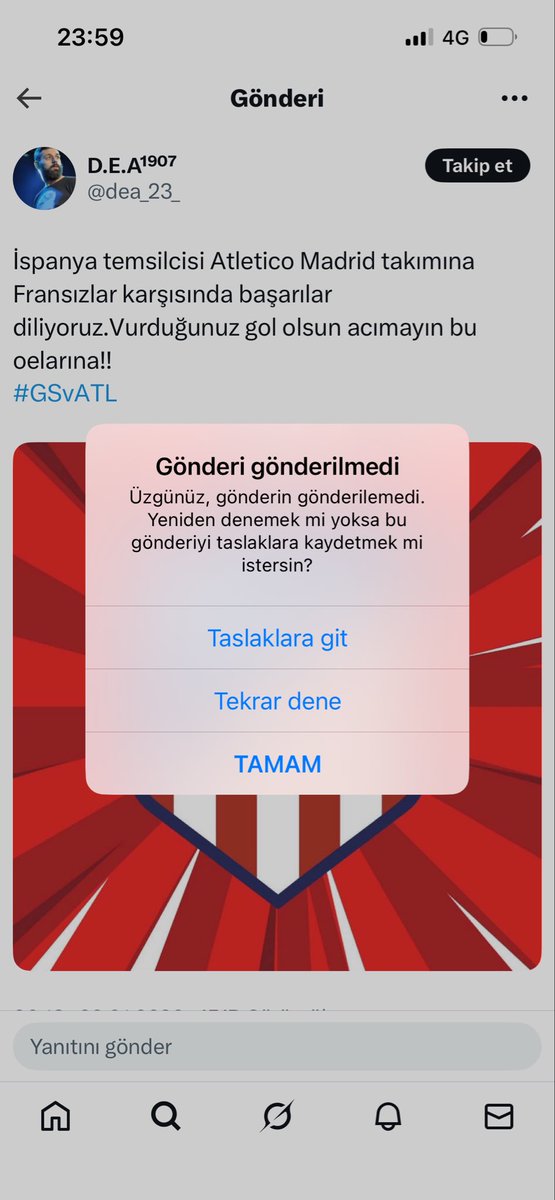 Hahahaha maç bittikten sonra yorumları kapayan şikebahçeliler  yarın 3 yiyin bakalım    #GSvATL