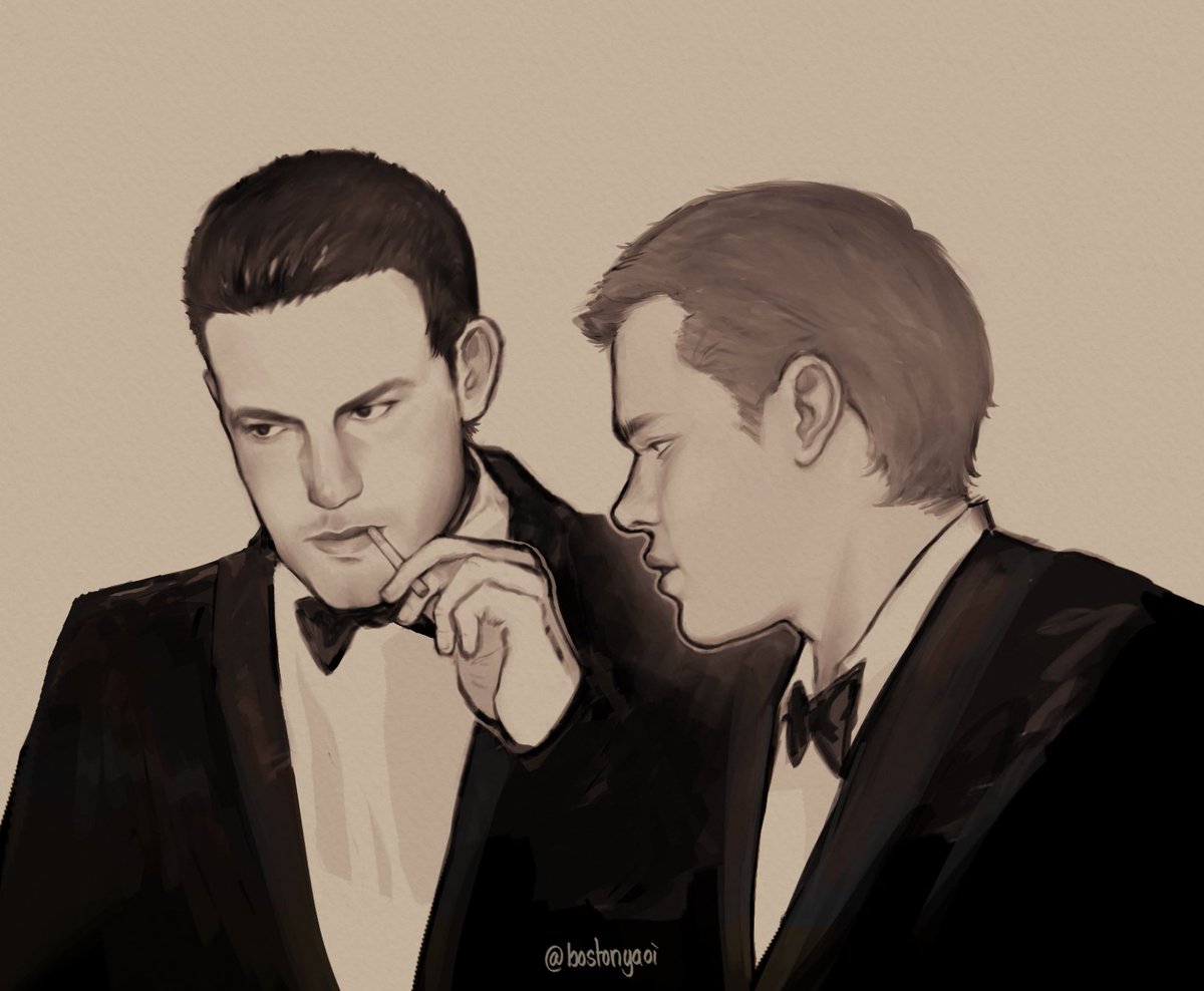 bostonyaoi's tweet image. Oscars night 🥂