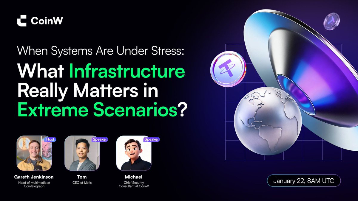 市场剧烈波动下Web3基础设施表现引关注，专家直播探讨极端场景下的韧性与挑战