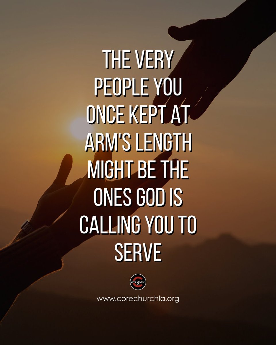 God has a way of turning our prejudices into our purpose.

When your heart is transformed by grace, your perspective shifts. You can heed God's call to bring the message of salvation and hope to the places you once refused to go.