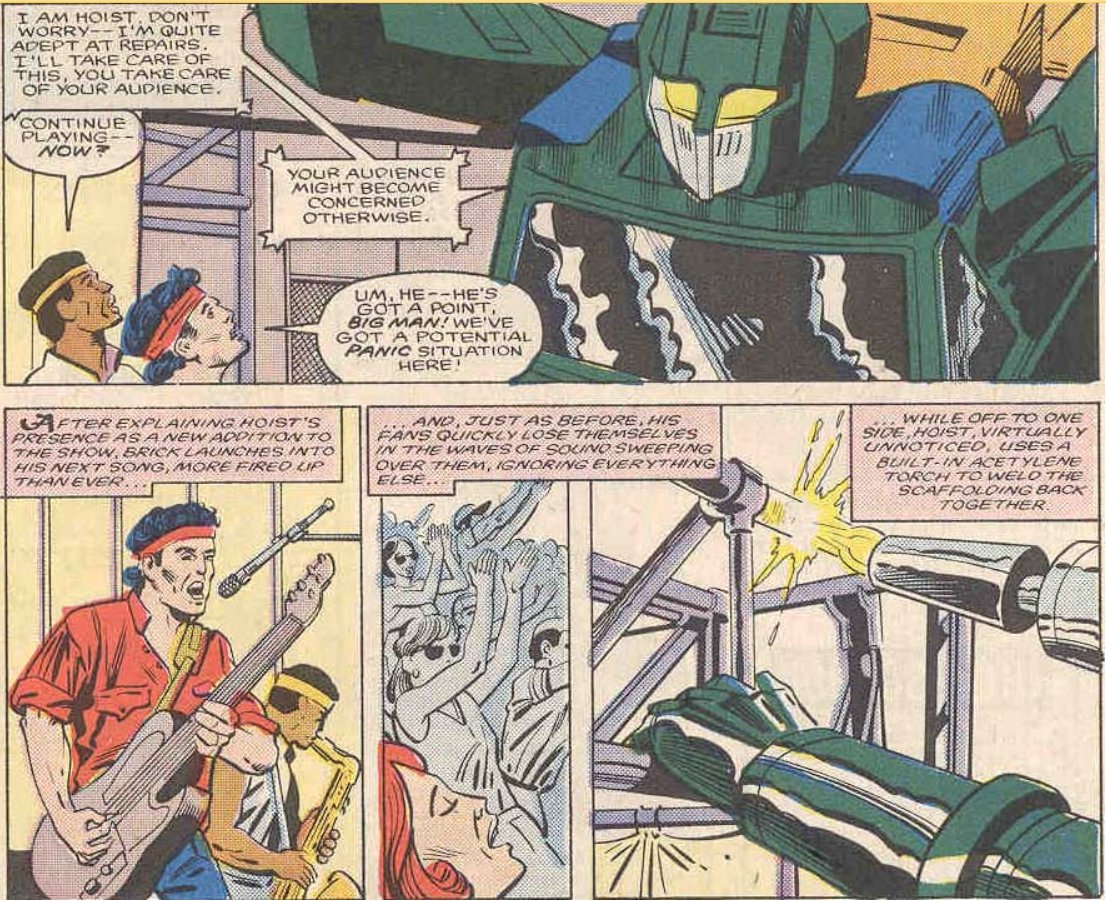 male_wife_'s tweet image. bruce springsteen concert so good we dont even care that theres a autobot/decepticon battle happening in the stadium also