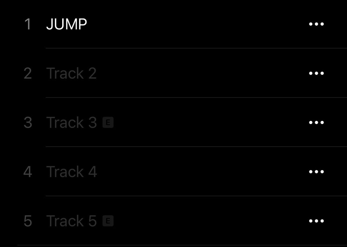 thepaleblood's tweet image. ใน apple music ขึ้นว่า track 3 กับ 5 ของ #DEADLINE เป็น track explicit @BLACKPINK