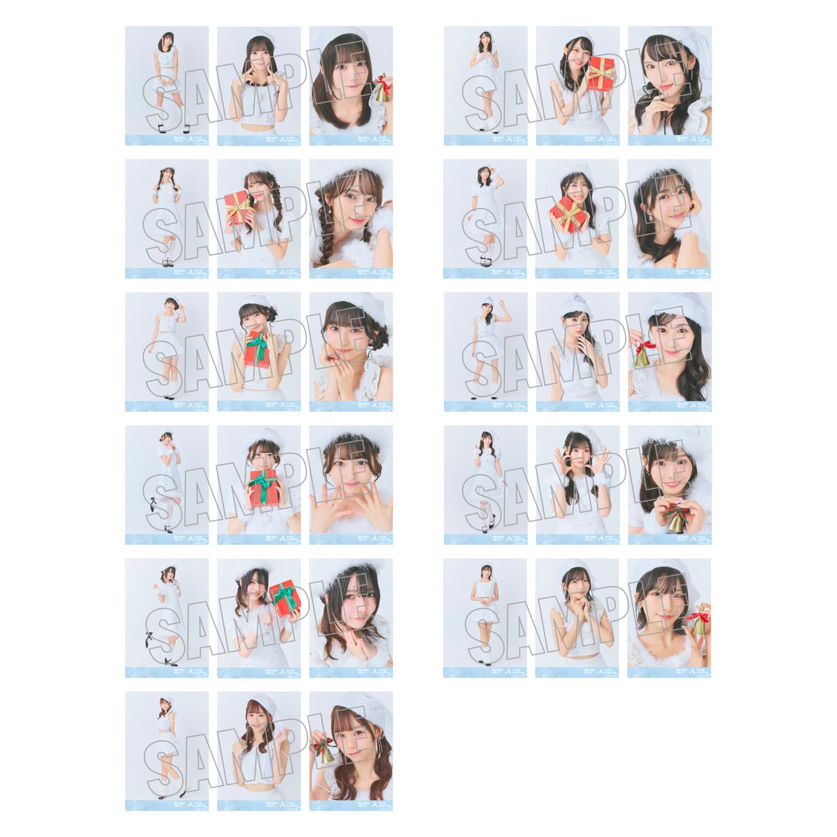 ◤◢◤◢◤◢◤◢◤◢◤◢ 「ランダム生写真(5枚1セット)【白サンタ