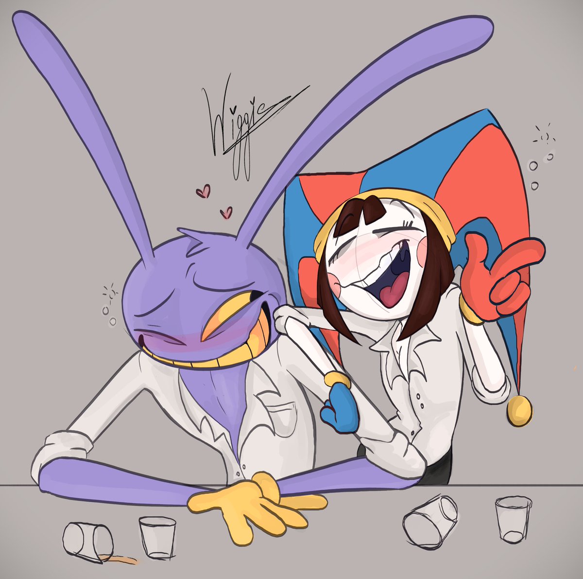 Get those idiots out of the bar-
#funnybunny #tadc