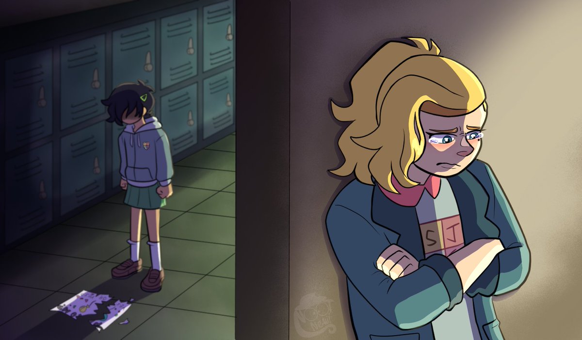 "It's complicated..."
.
.
.
Day 2 is done :D
#amphibia #sasharcyweek2026